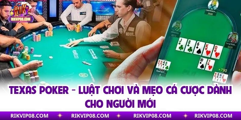 Texas Poker - Luật Chơi Và Mẹo Cá Cược Dành Cho Người Mới